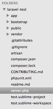Laravel-Structure-File